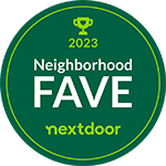 2023 Nextdoor Neighborhood FAVE Badge