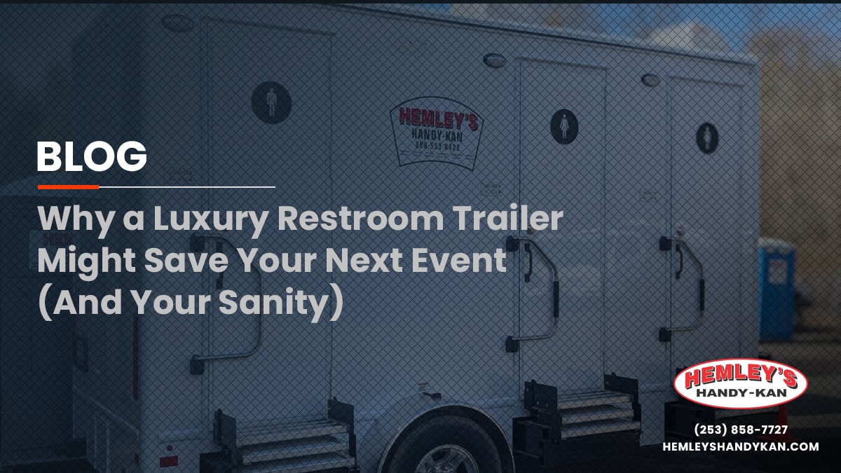 Why a Luxury Restroom Trailer Might Save Your Next Event (And Your Sanity)