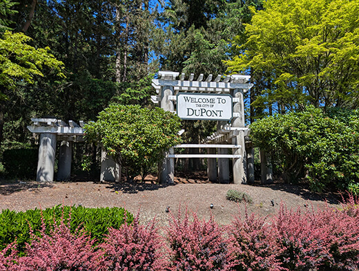 Welcome to DuPont Sign